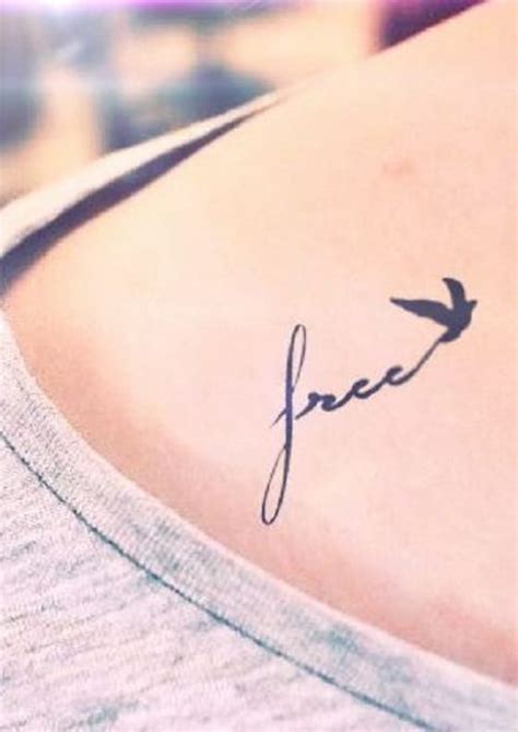 free bird tattoo